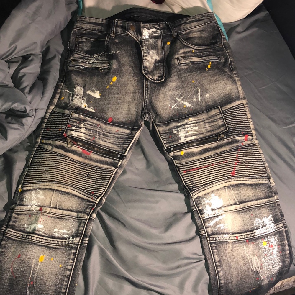Bie Pa Paris biker jeans